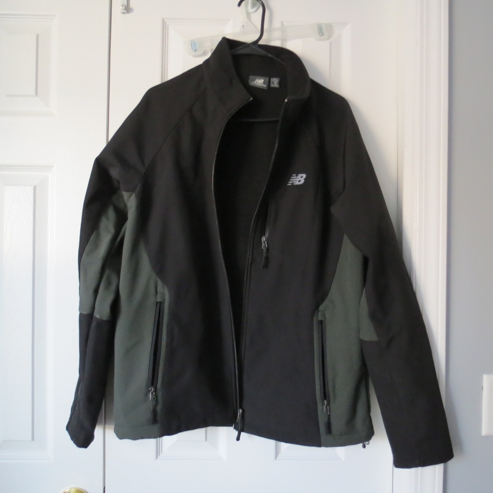 Black and Green New Balance Jacket